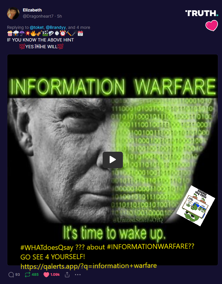 INFORMATION WARFARE = kekmate incoming